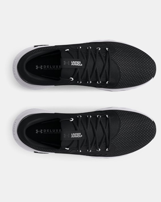 Men's UA Charged Vantage 2 Running Shoes in Black image number 2